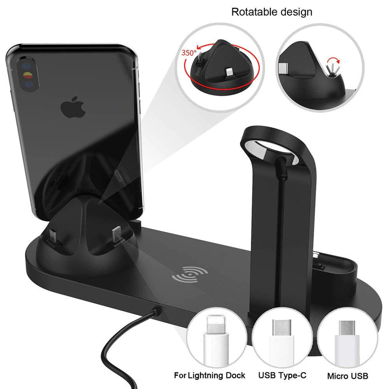 4 in 1 Wireless Charging Station